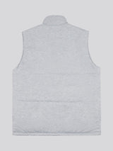 Mens Reversible Clean Front Jersey Lined Gilet in Dark Sapphire Navy / Moonlight Blue DHM