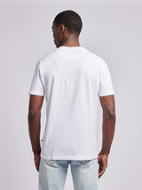 Mens Double Horsemen Graphic T-Shirt Bright White