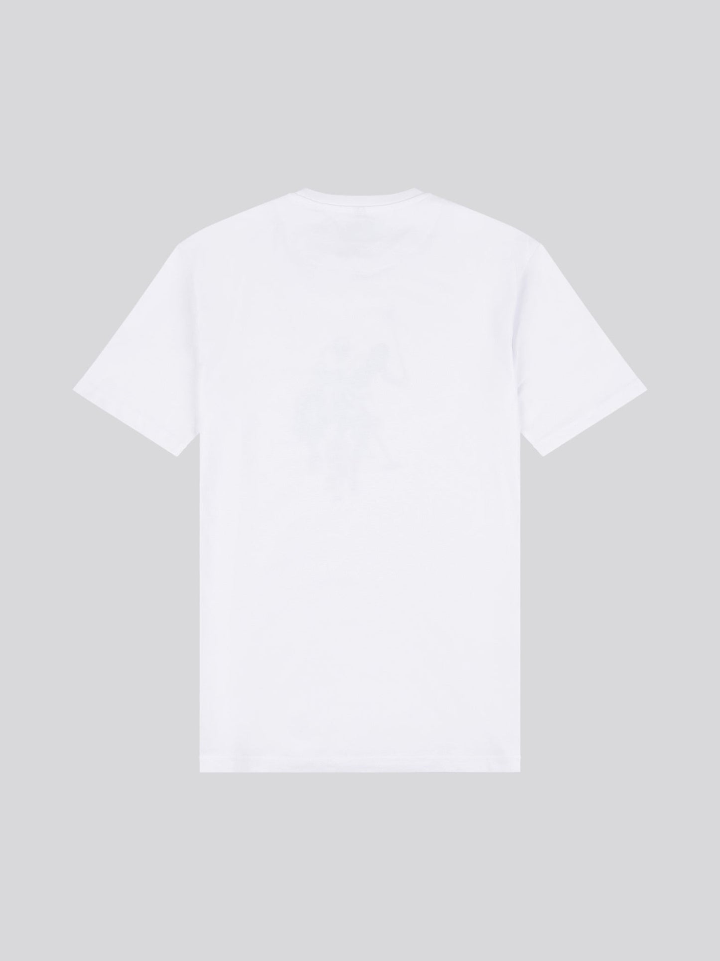 Mens Double Horsemen Graphic T-Shirt Bright White