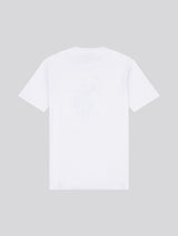Mens Double Horsemen Graphic T-Shirt Bright White