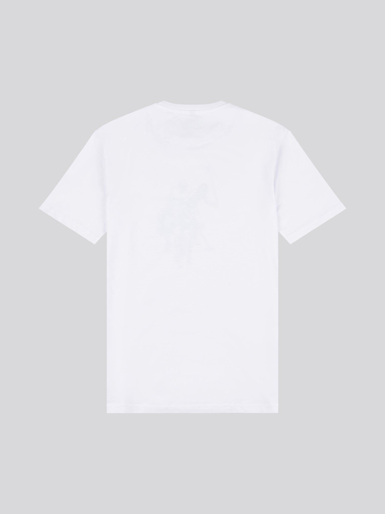 Mens Double Horsemen Graphic T-Shirt Bright White