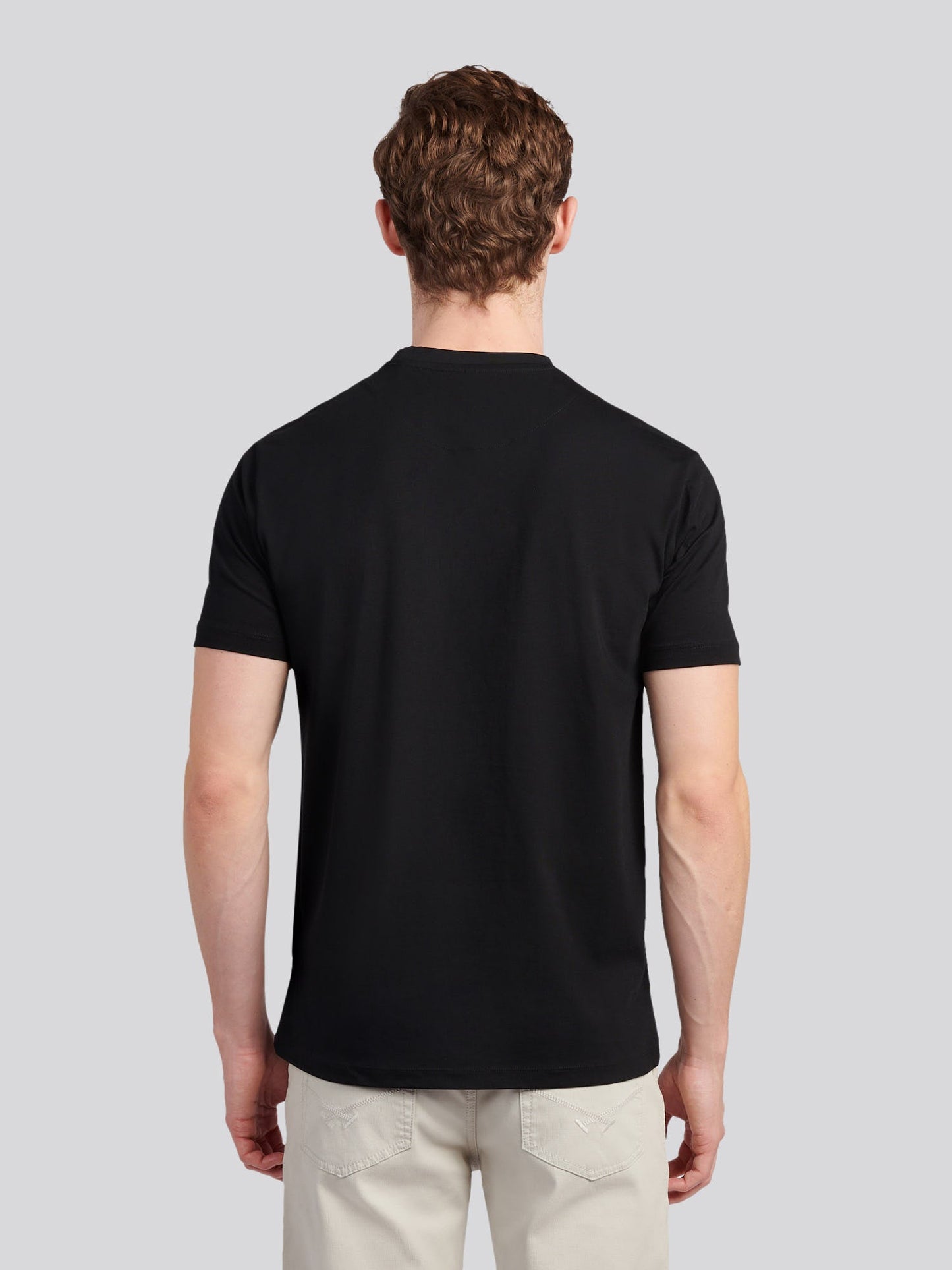 Mens Double Horsemen Graphic T-Shirt Black