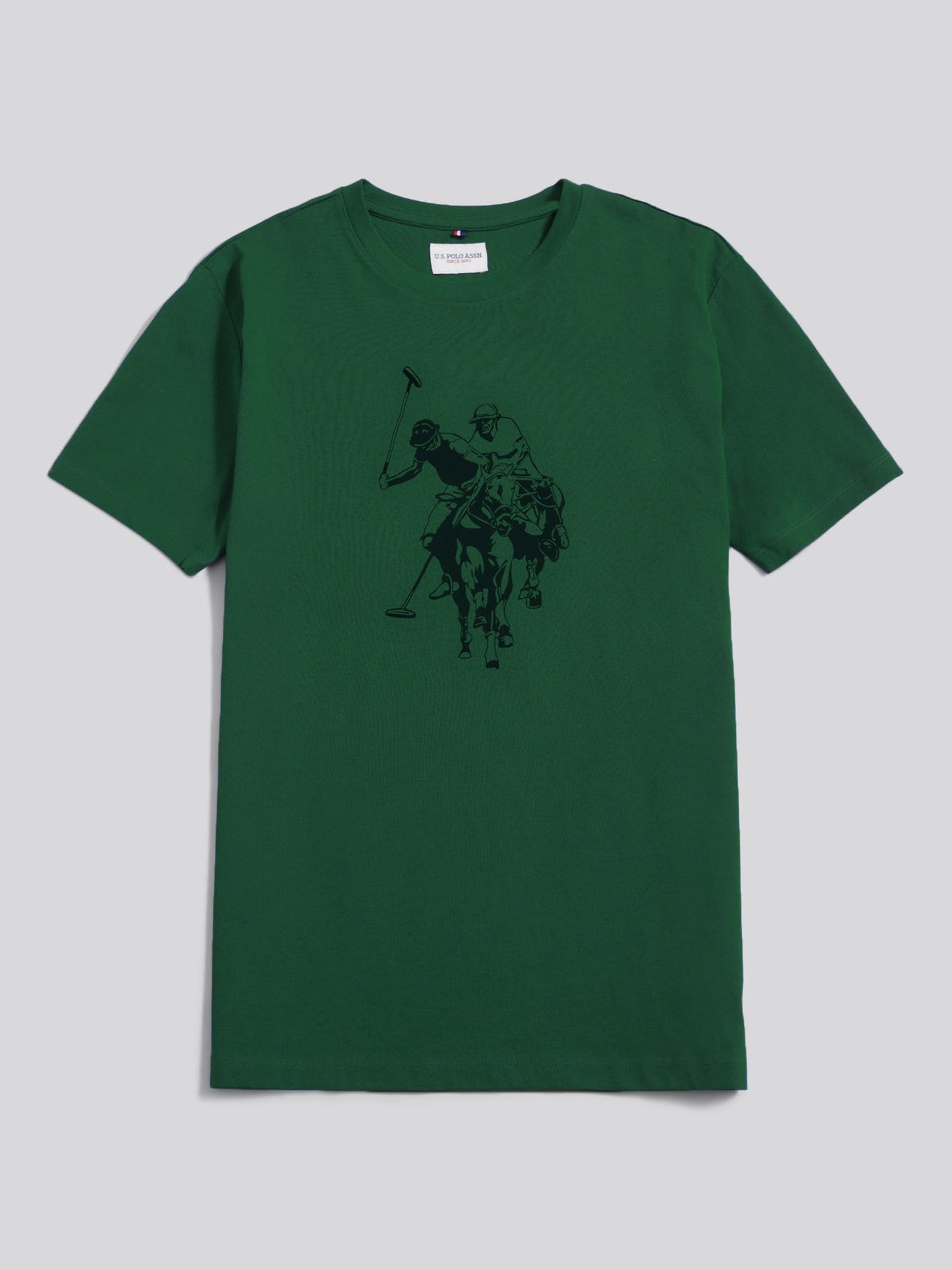 Mens Double Horsemen Graphic T-Shirt Sodalite Blue