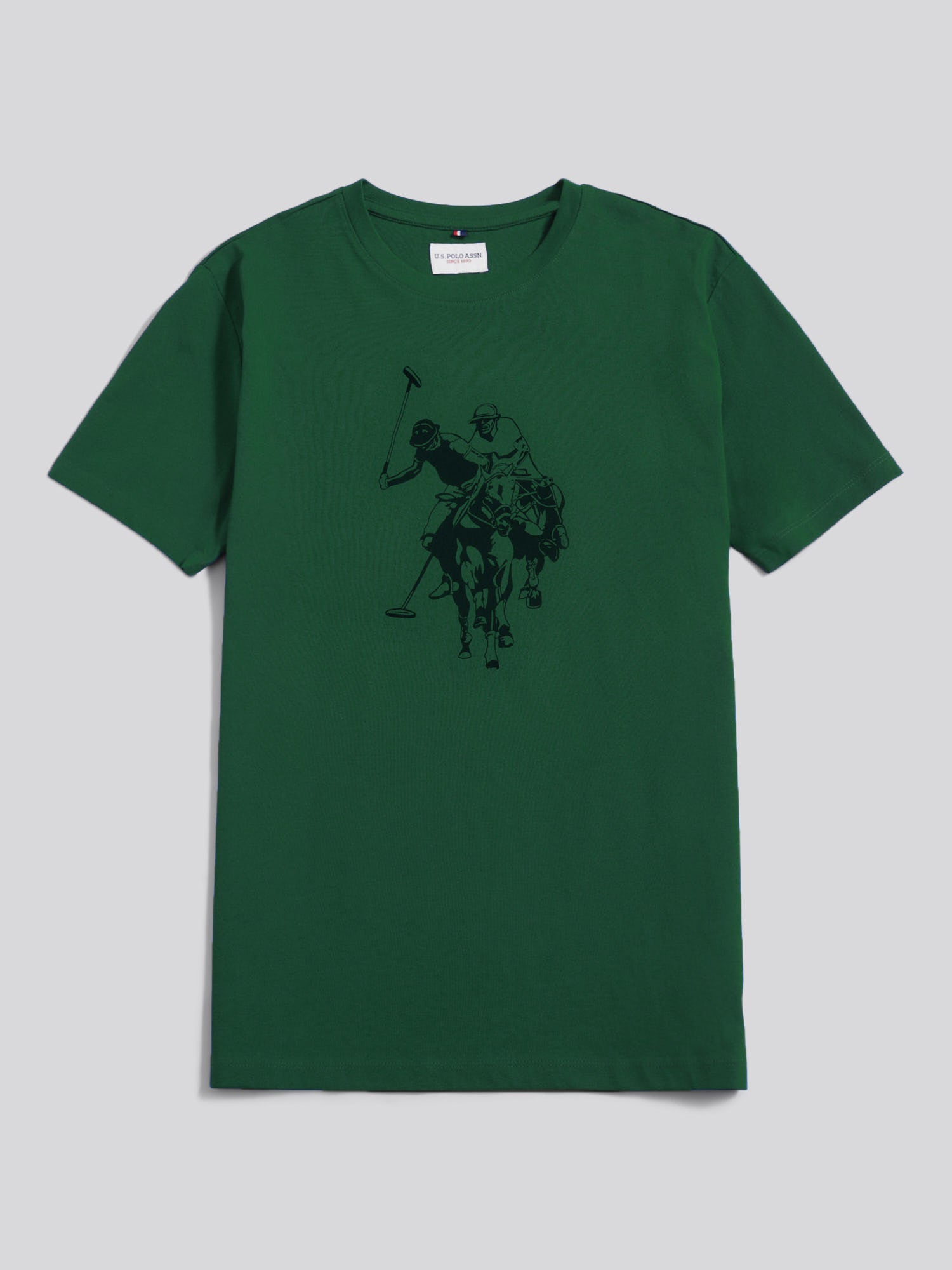 Mens Double Horsemen Graphic T-Shirt Sodalite Blue