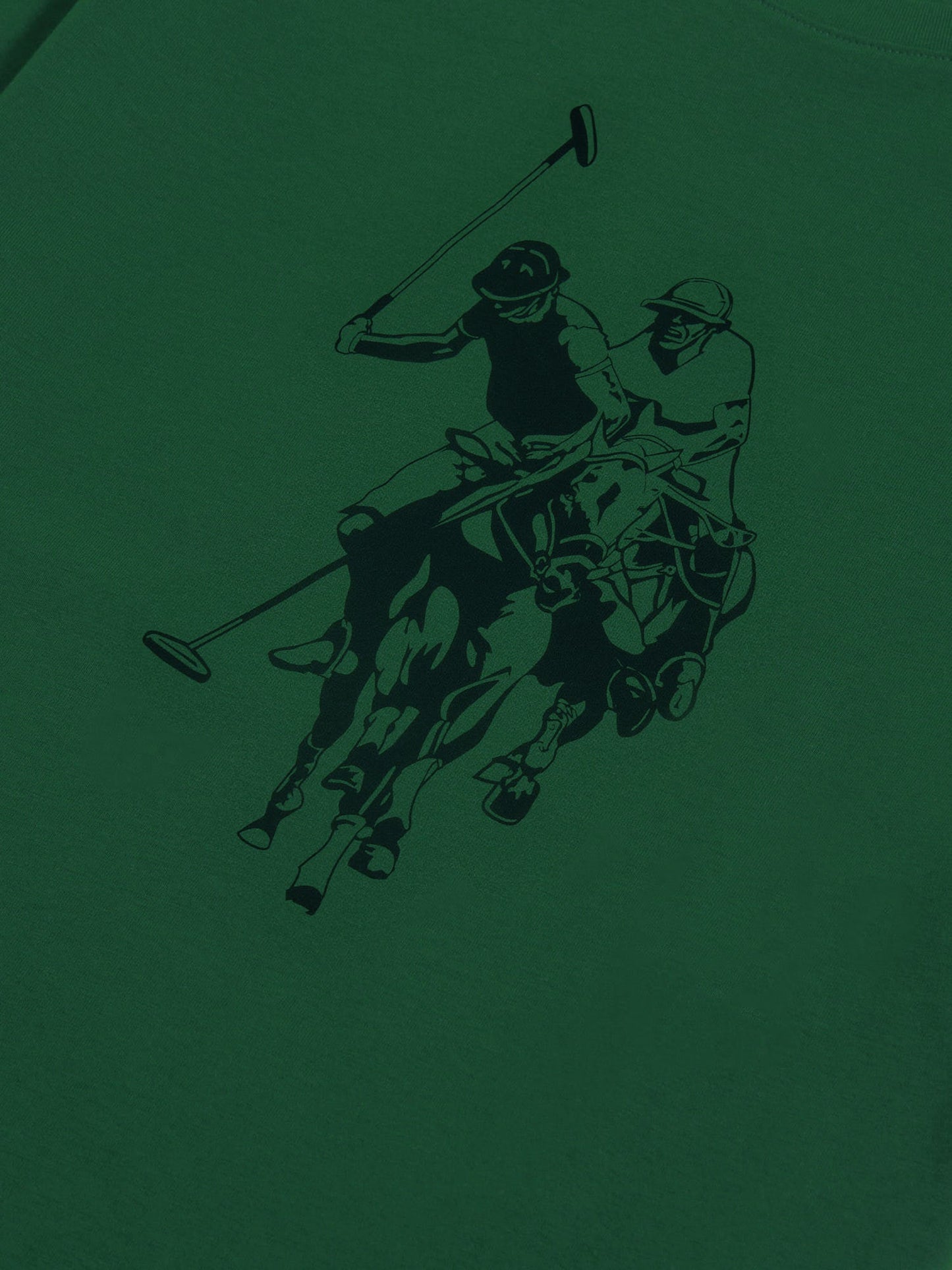 Mens Double Horsemen Graphic T-Shirt Sodalite Blue