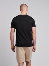 Mens USPA Print Graphic T-Shirt Black