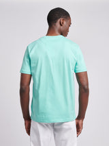 Mens USPA Print Graphic T-Shirt Pool Blue