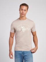 Mens USPA Print Graphic T-Shirt Atmosphere