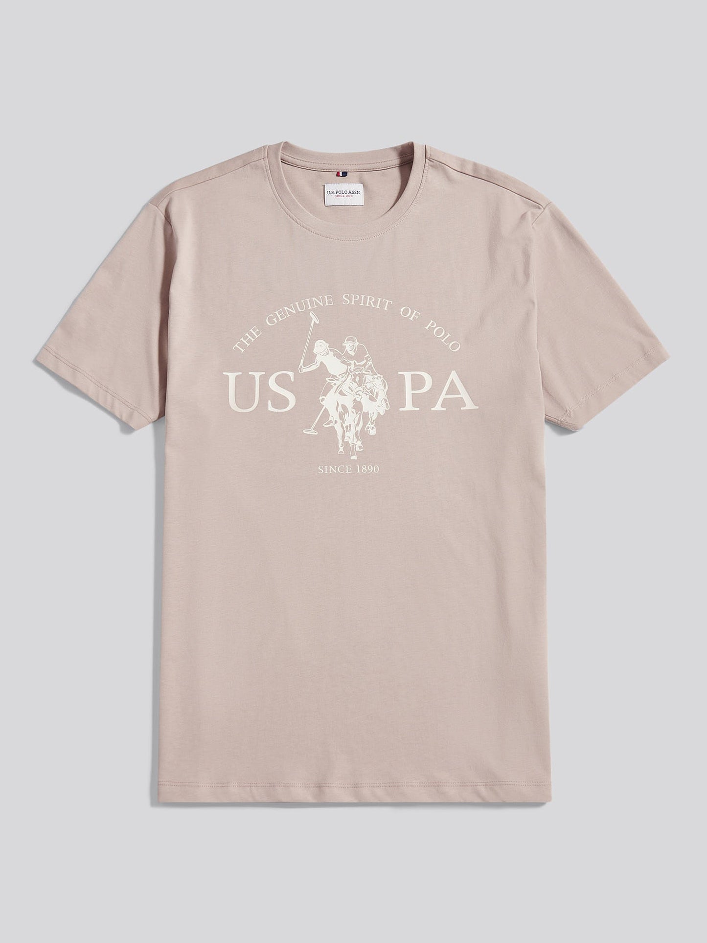Mens USPA Print Graphic T-Shirt Atmosphere