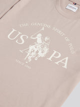 Mens USPA Print Graphic T-Shirt Atmosphere