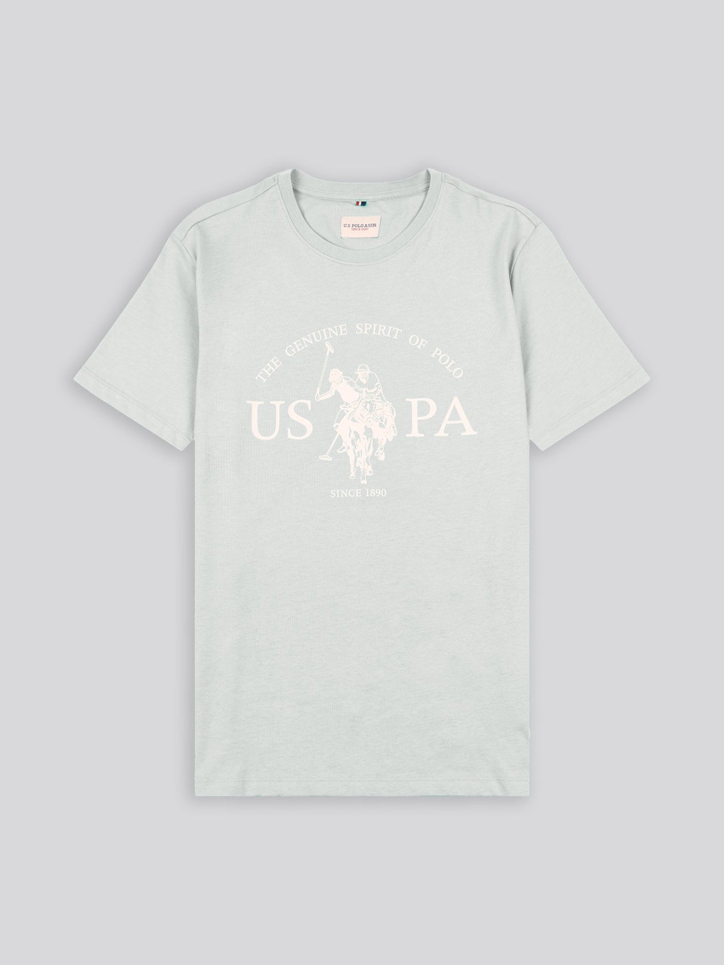 Mens USPA Print Graphic T-Shirt Northern Droplet