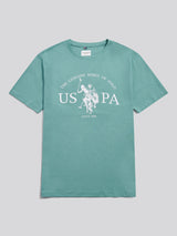 Mens USPA Print Graphic T-Shirt Arctic