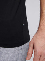 Mens Circle Print T-Shirt in Dark Sapphire Navy