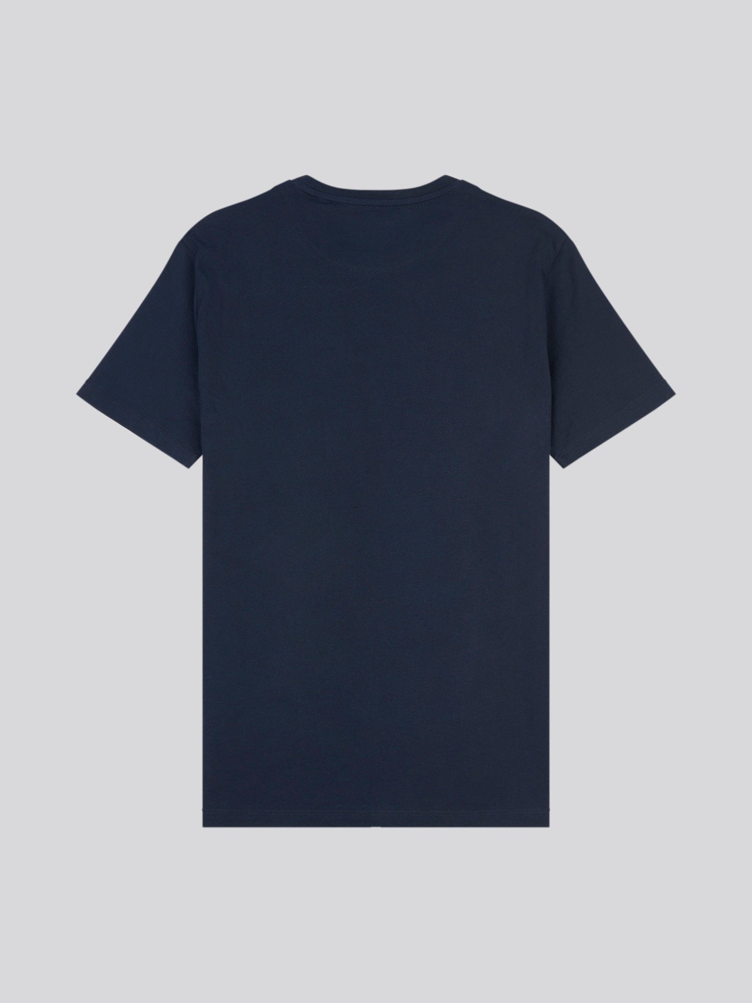 Mens Circle Print T-Shirt in Dark Sapphire Navy