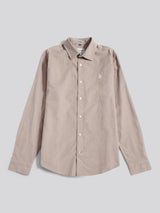 Mens Textured Corduroy Shirt in Atmosphere