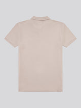 Mens Vertical Stripe Polo Shirt in Atmosphere