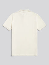 Mens Smart Pique Polo Shirt in Whisper White