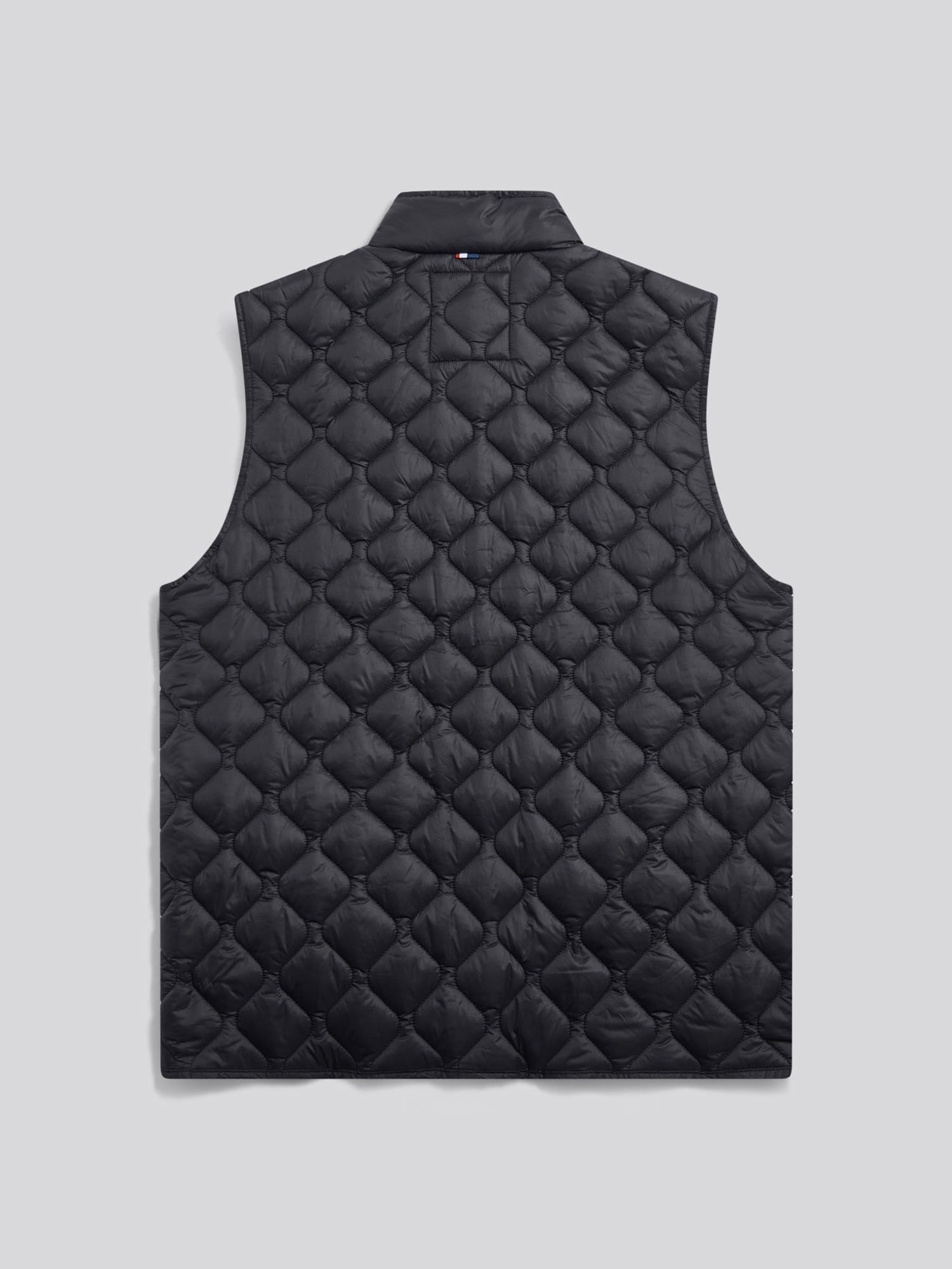Mens Onion Quilt Lightweight Gilet Black