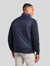 Mens Onion Quilt Lightweight Gilet Dark Sapphire Navy