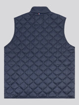Mens Onion Quilt Lightweight Gilet Dark Sapphire Navy