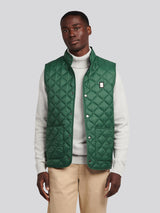 Mens Onion Quilt Lightweight Gilet Pineneedle