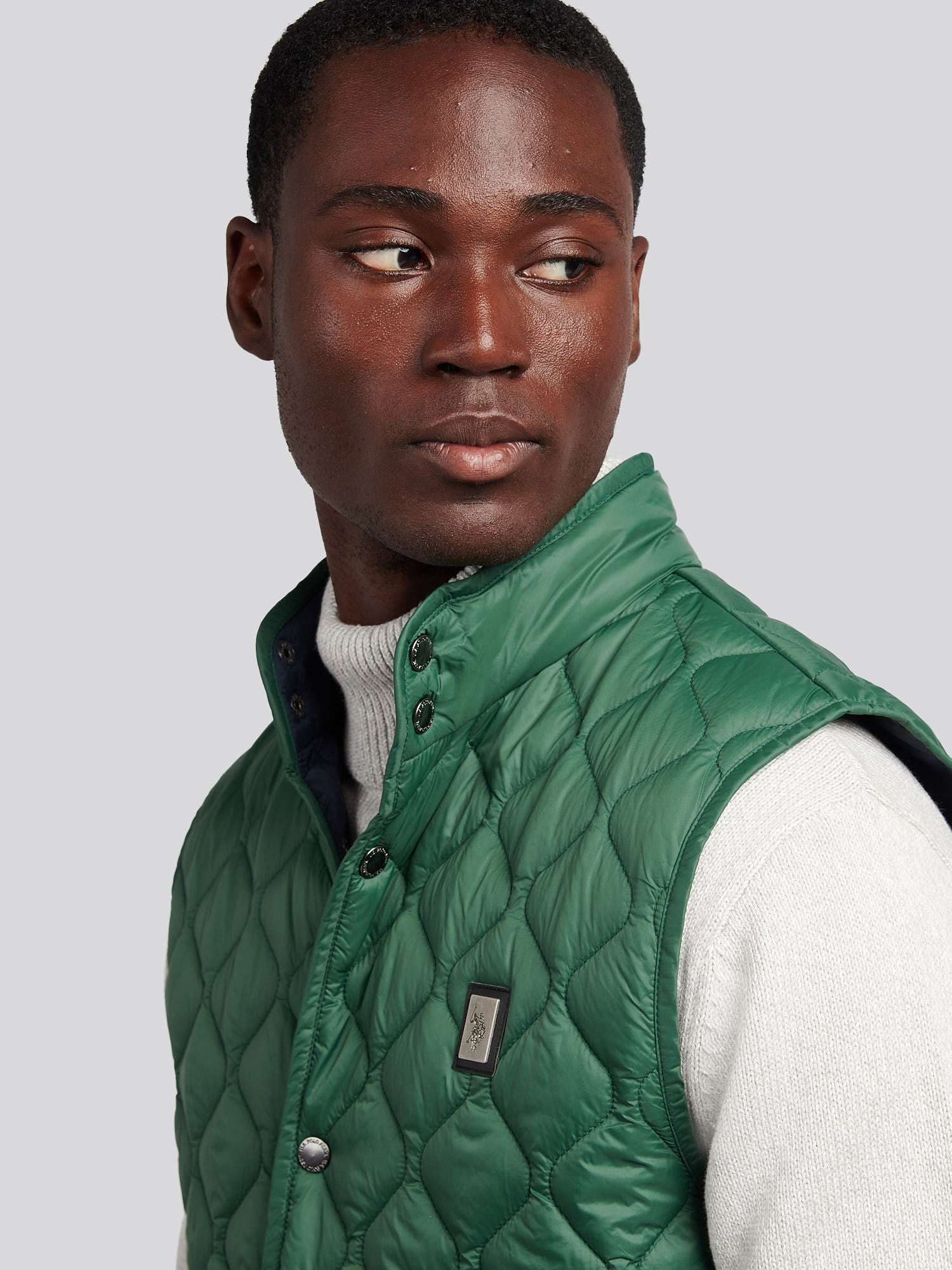 Mens Onion Quilt Lightweight Gilet Pineneedle