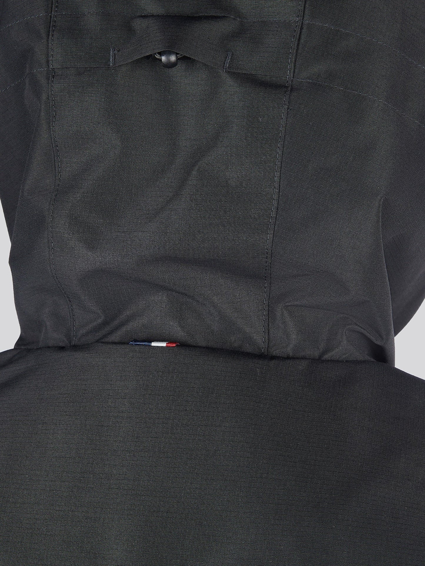 Mens Fleece Lined Winter Rain Jacket in Black
