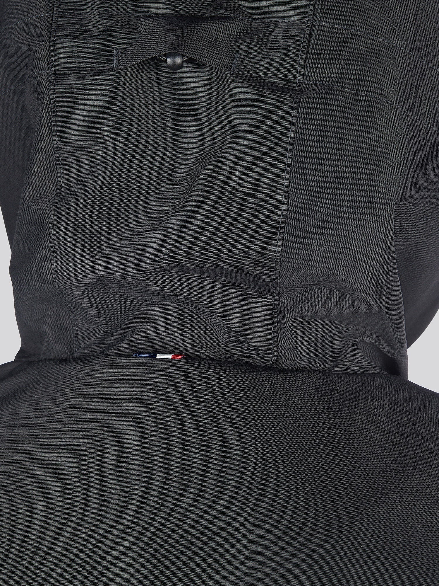 Mens Fleece Lined Winter Rain Jacket in Black