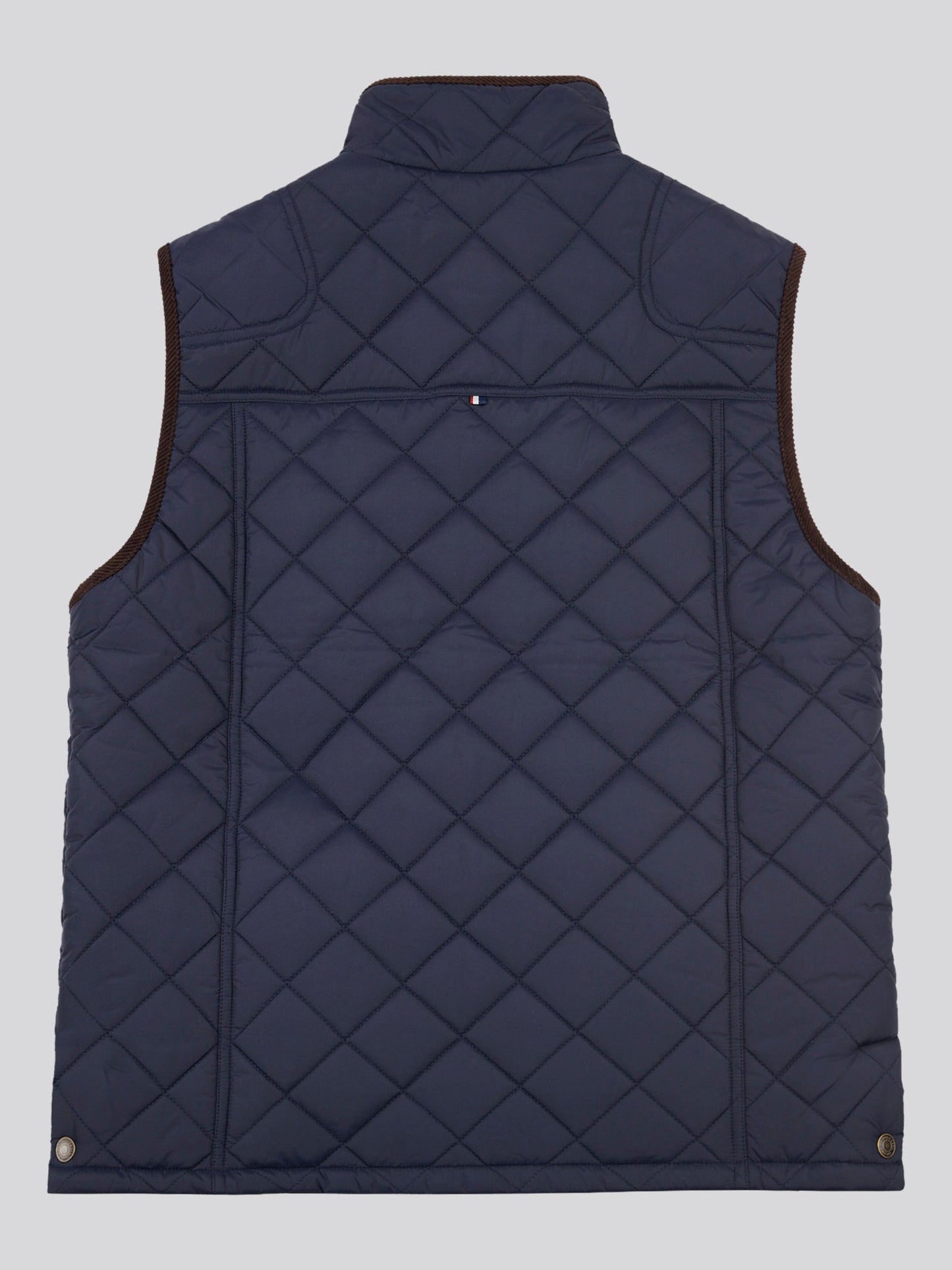 Mens Quilted Country Gilet Dark Sapphire Navy