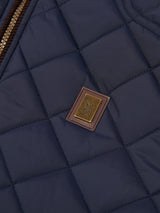 Mens Quilted Country Gilet Dark Sapphire Navy
