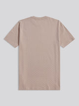 Mens Check Texture T-Shirt in Atmosphere