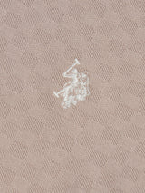 Mens Check Texture T-Shirt in Atmosphere