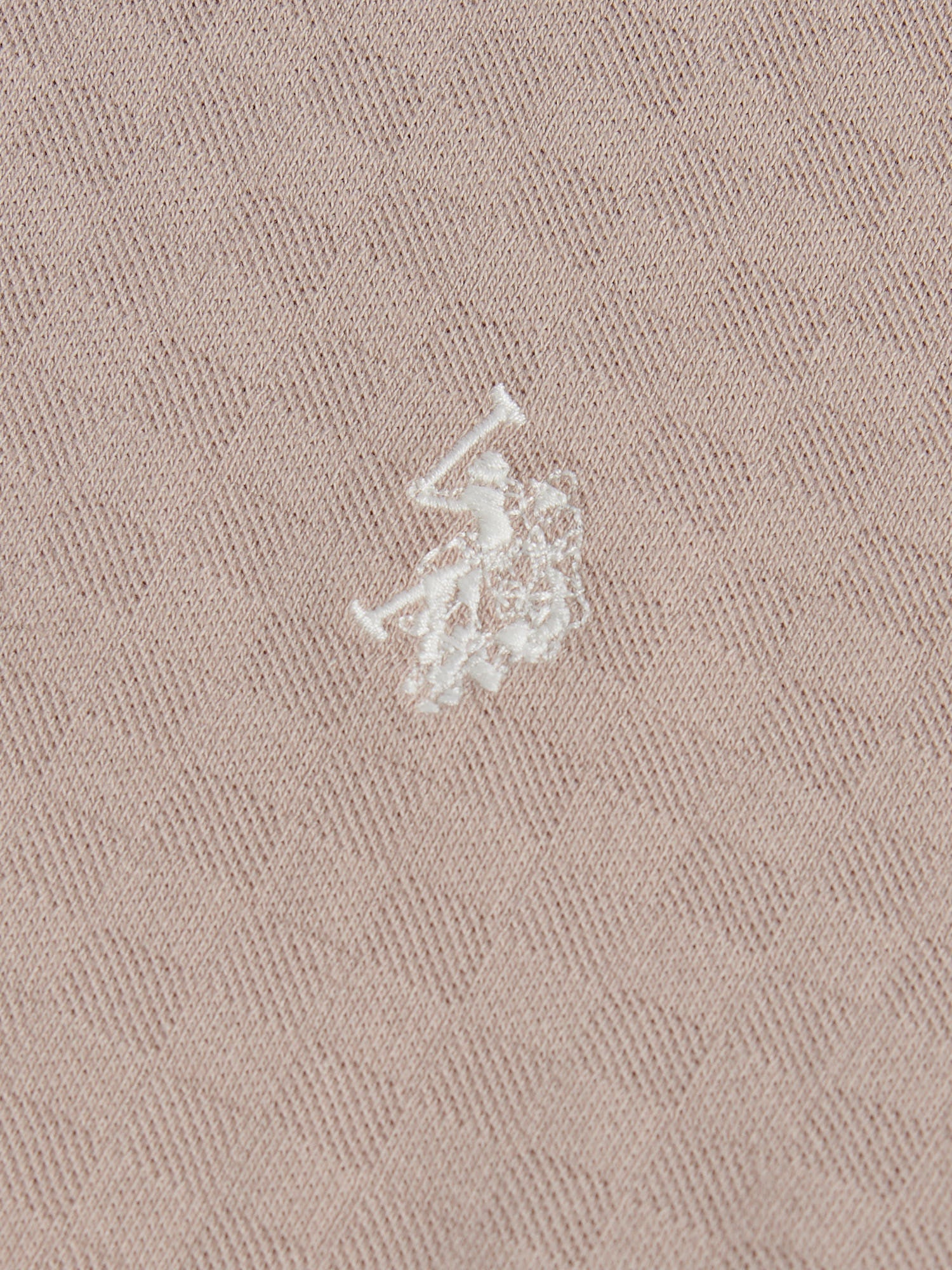 Mens Check Texture T-Shirt in Atmosphere