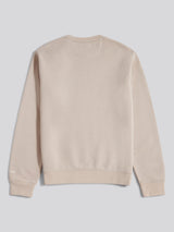 Mens Tonal Double Horsemen Print Crew in Atmosphere