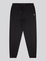Mens Smart Interlock Jogger in Black Bright White DHM
