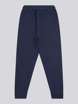 Mens Print Graphic Sweat Jogger in Dark Sapphire Navy