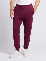 Mens Double Horsemen Loopback Jogger Grape Wine