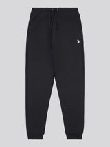 Mens Double Horsemen Loopback Jogger Black Bright White DHM