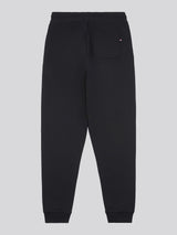 Mens Double Horsemen Loopback Jogger Black Bright White DHM