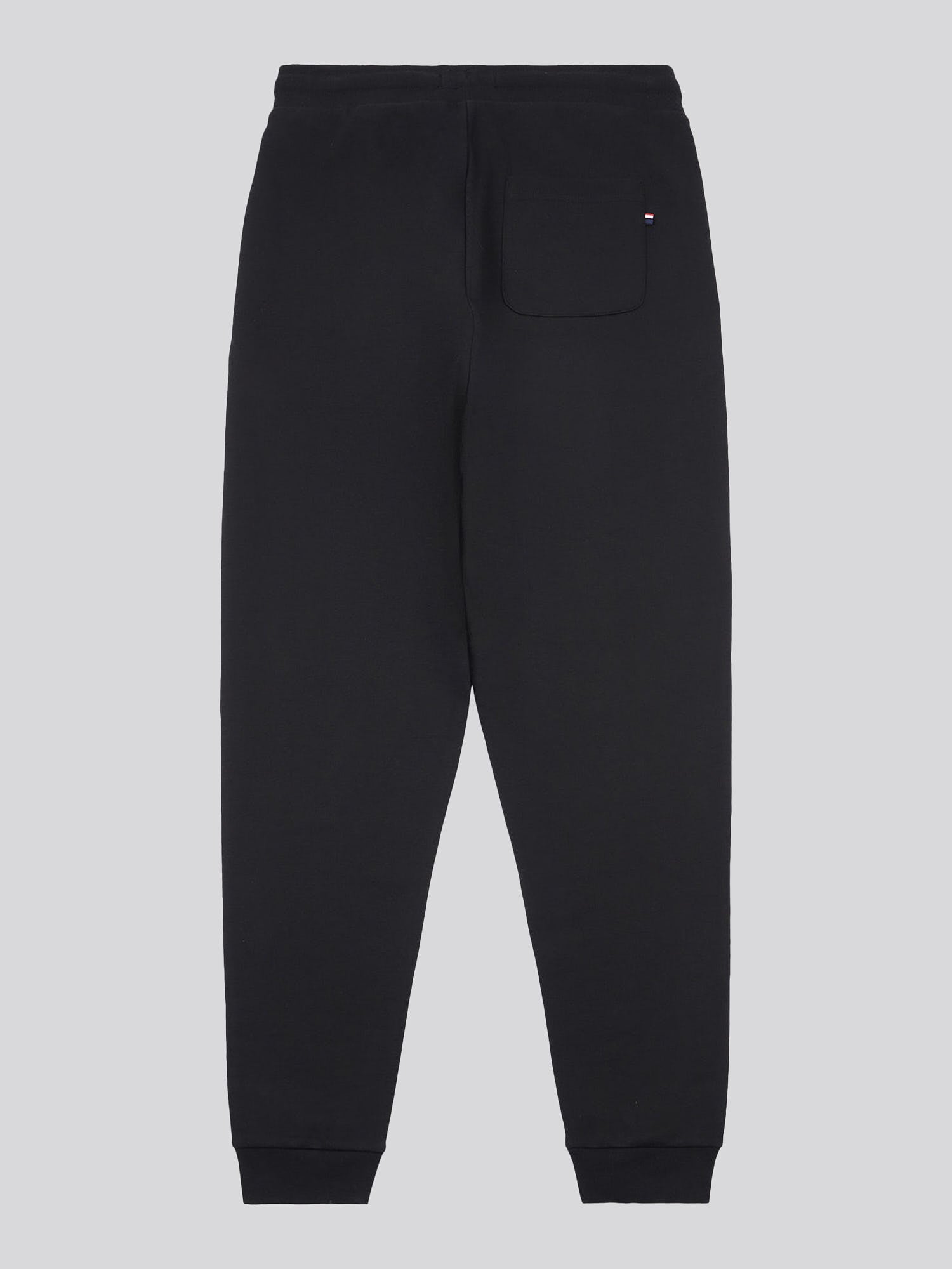 Mens Double Horsemen Loopback Jogger Black Bright White DHM