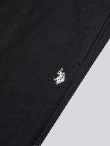 Mens Double Horsemen Loopback Jogger Black Bright White DHM