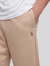 Mens Double Horsemen Loopback Jogger Doeskin