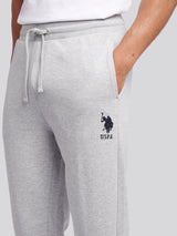 Mens Player 3 Loopback Jogger in Mid Grey Marl