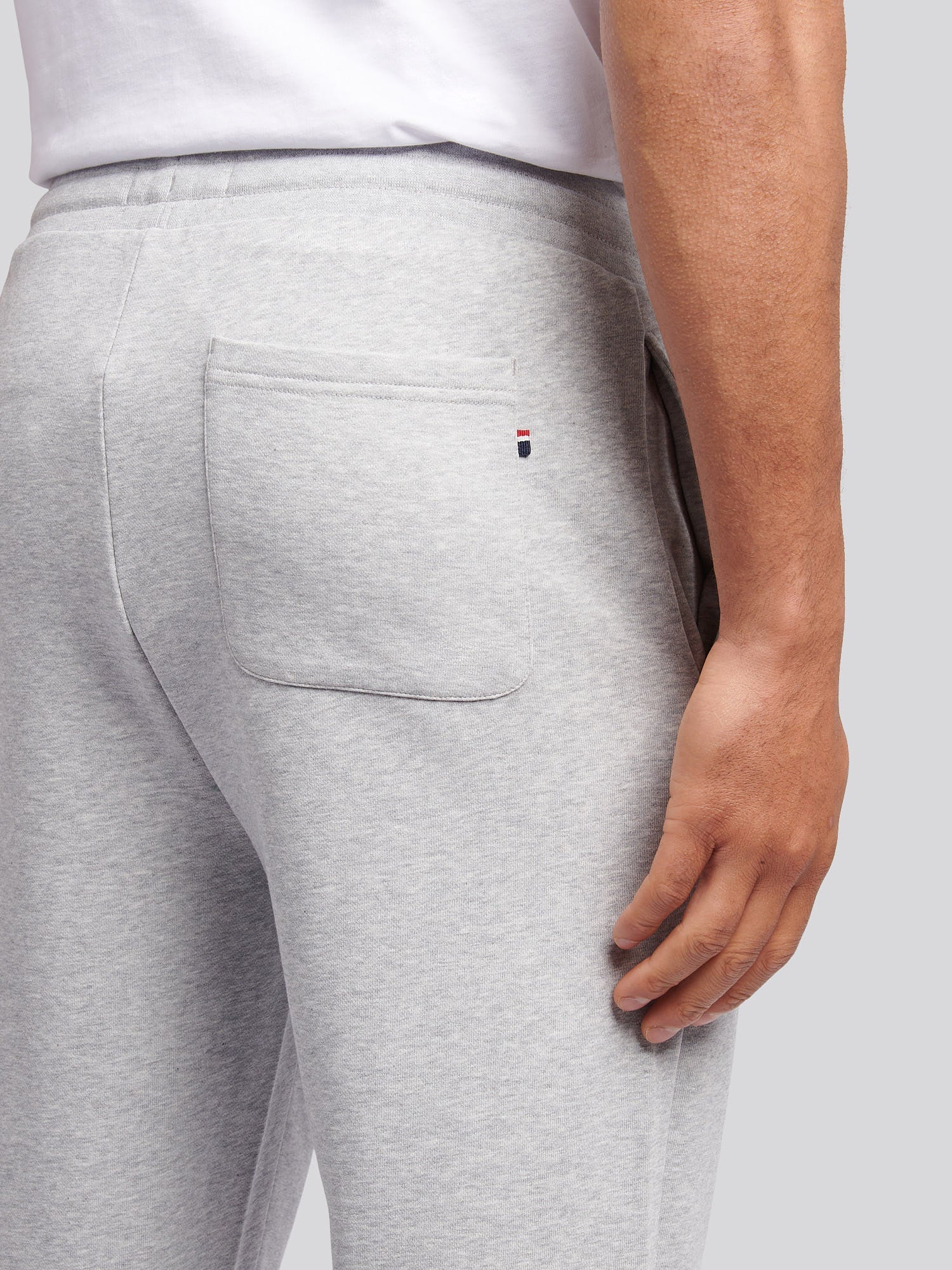 Mens Player 3 Loopback Jogger in Mid Grey Marl