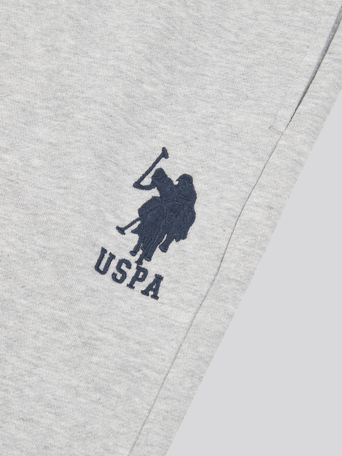 Mens Player 3 Loopback Jogger in Mid Grey Marl