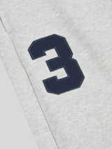 Mens Player 3 Loopback Jogger in Mid Grey Marl