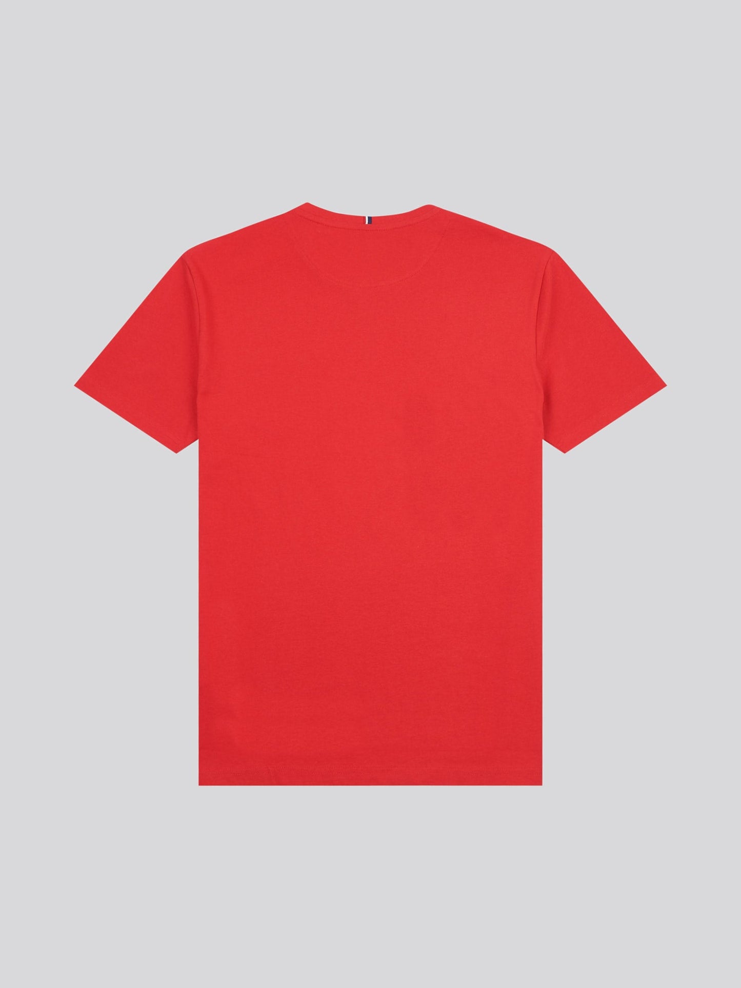 Mens Double Horsemen Pocket T-Shirt in Haute Red