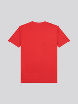 Mens Double Horsemen Pocket T-Shirt in Haute Red