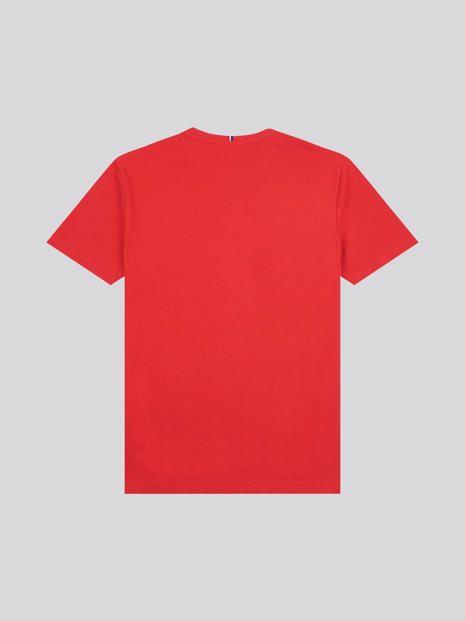 Mens Double Horsemen Pocket T-Shirt in Haute Red