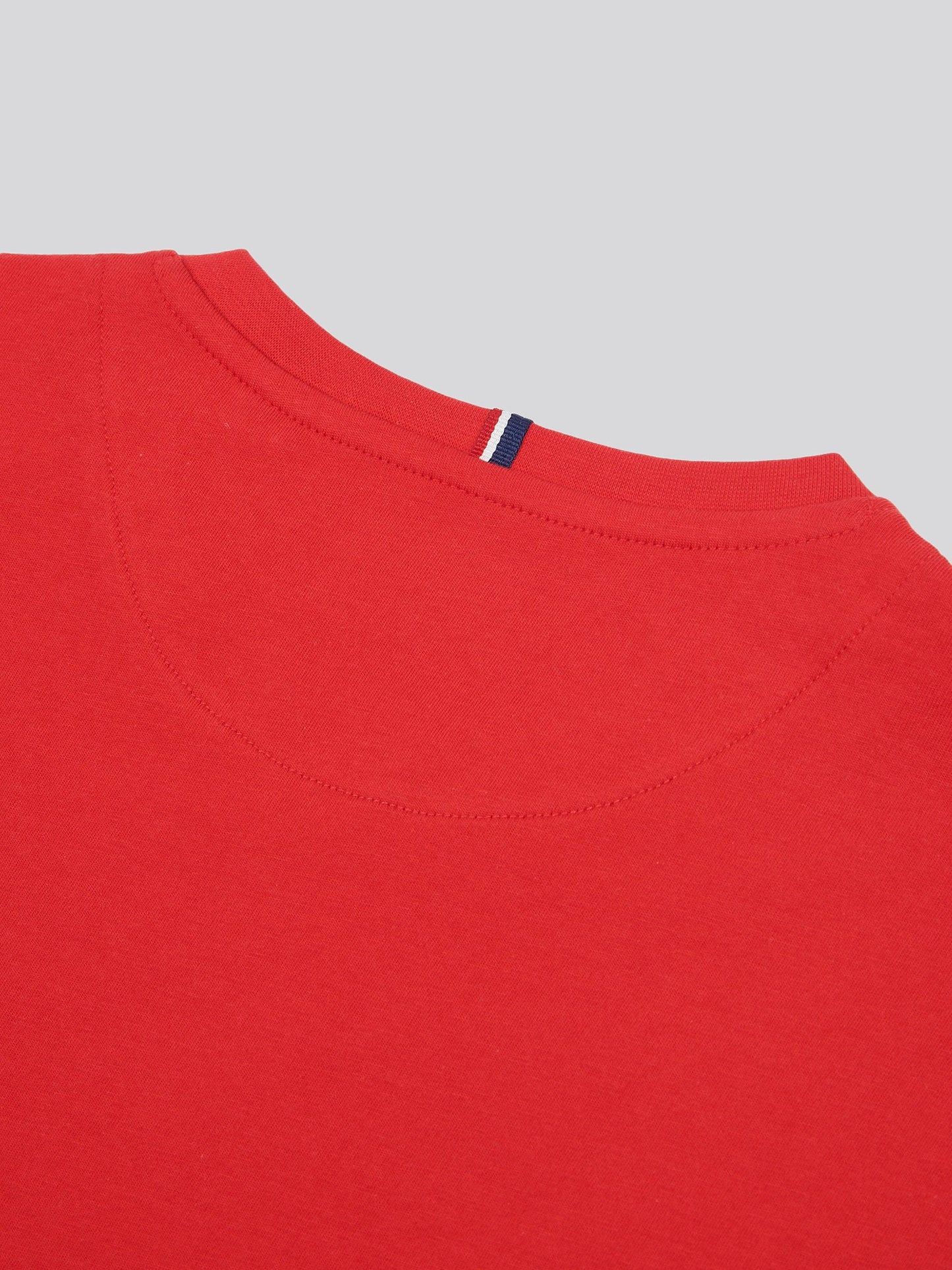 Mens Double Horsemen Pocket T-Shirt in Haute Red